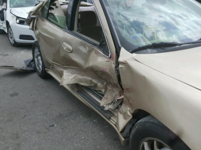 1G2NF52E64M593876 - 2004 PONTIAC GRAND AM S ოქროსფერი ფოტო 9