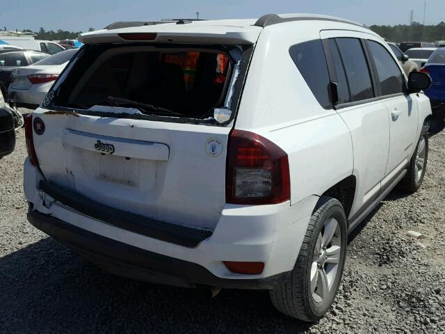 1C4NJCBB1FD263134 - 2015 JEEP COMPASS SP WHITE photo 4