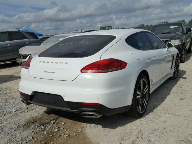 WP0AA2A73FL001210 - 2015 PORSCHE PANAMERA 2 WHITE photo 4