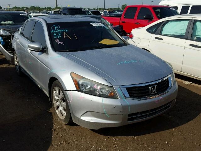 1HGCP26828A075453 - 2008 HONDA ACCORD EX- SILVER photo 1