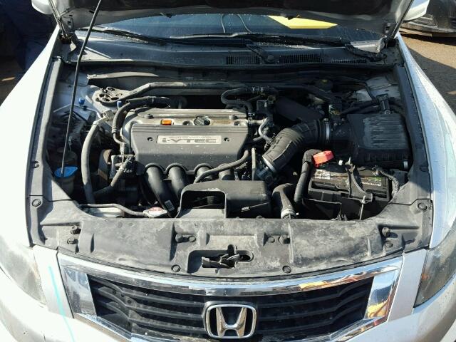 1HGCP26828A075453 - 2008 HONDA ACCORD EX- SILVER photo 7