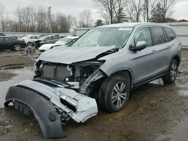 5FNYF6H74GB102905 - 2016 HONDA PILOT EXLN GRAY photo 2