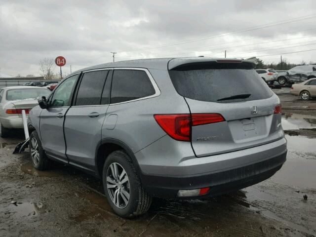 5FNYF6H74GB102905 - 2016 HONDA PILOT EXLN GRAY photo 3