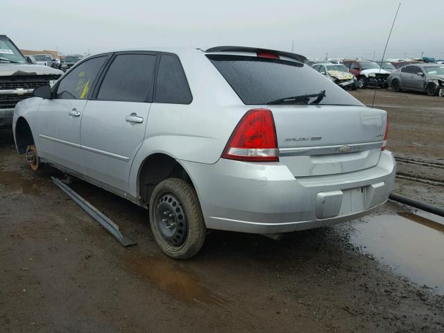 1G1ZT64895F219022 - 2005 CHEVROLET MALIBU MAX SILVER photo 3