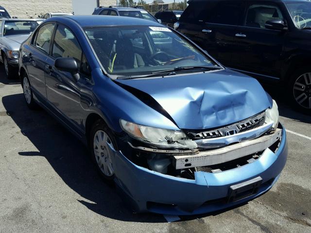 2HGFA16309H342539 - 2009 HONDA CIVIC VP BLUE photo 1