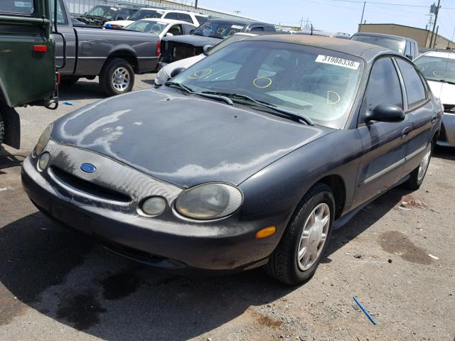 1FALP52UXVG316256 - 1997 FORD TAURUS GL GRAY photo 2