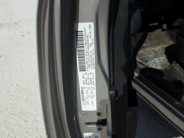 3C6LD4AT9CG154215 - 2012 DODGE RAM 2500 S SILVER photo 10