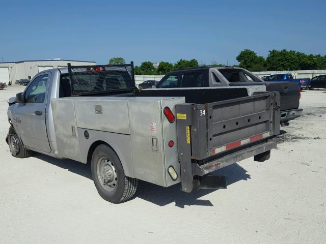 3C6LD4AT9CG154215 - 2012 DODGE RAM 2500 S SILVER photo 3