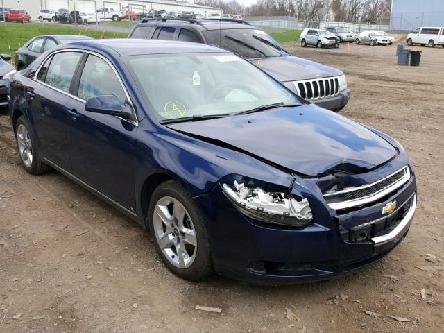 1G1ZH57B694157115 - 2009 CHEVROLET MALIBU 1LT BLUE photo 1