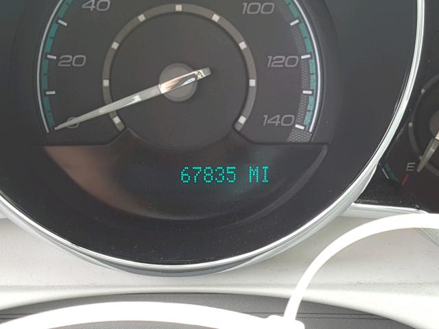 1G1ZH57B694157115 - 2009 CHEVROLET MALIBU 1LT BLUE photo 8