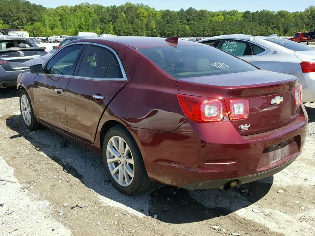 1G11F5SL5FF178153 - 2015 CHEVROLET MALIBU LTZ 栗色 照片 3