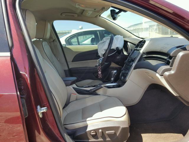 1G11F5SL5FF178153 - 2015 CHEVROLET MALIBU LTZ 栗色 照片 5