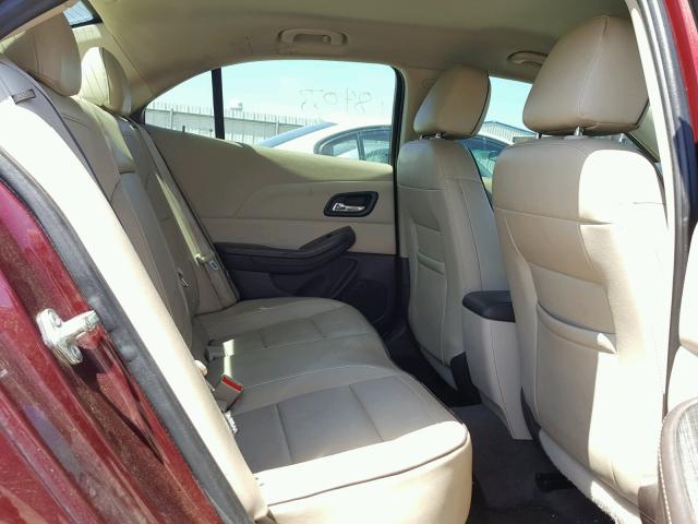 1G11F5SL5FF178153 - 2015 CHEVROLET MALIBU LTZ 栗色 照片 6