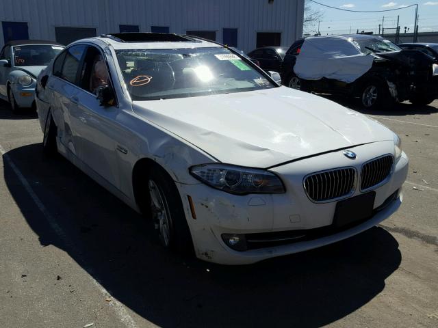 WBAXH5C59DD113288 - 2013 BMW 528 XI WHITE photo 1