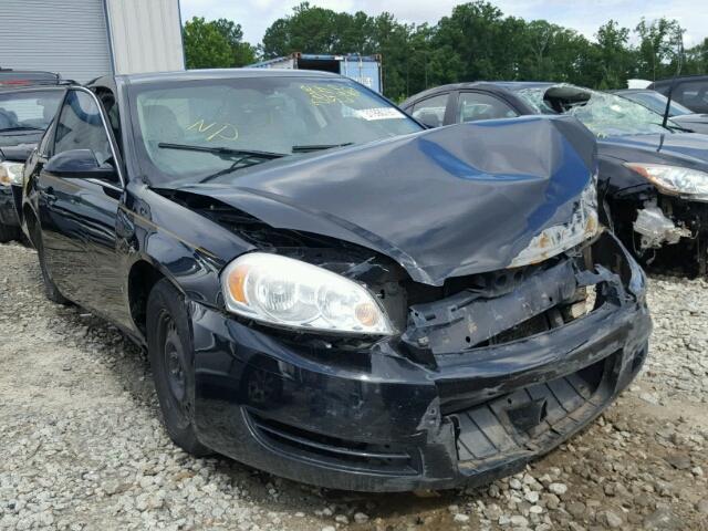 2G1WB58KX89216455 - 2008 CHEVROLET IMPALA LS BLACK photo 1