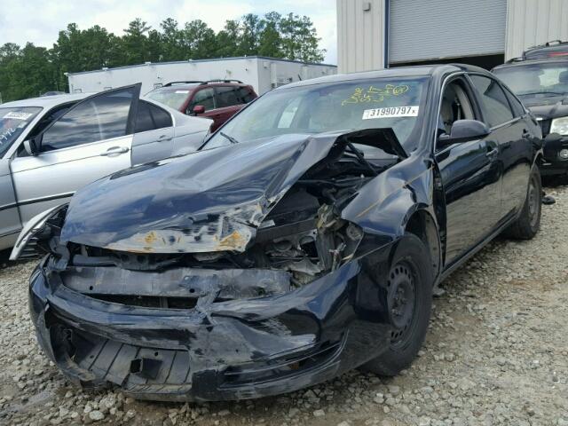 2G1WB58KX89216455 - 2008 CHEVROLET IMPALA LS BLACK photo 2