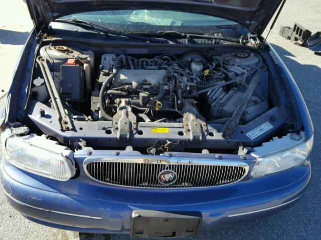 2G4WY52M1X1626540 - 1999 BUICK CENTURY LI BLUE photo 7