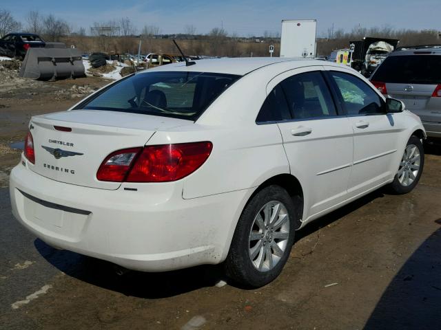 1C3CC5FDXAN134731 - 2010 CHRYSLER SEBRING LI WHITE photo 4