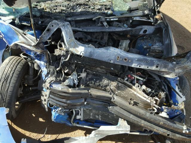 KL1TD56678B115793 - 2008 CHEVROLET AVEO BASE Կապույտ լուսանկար 7