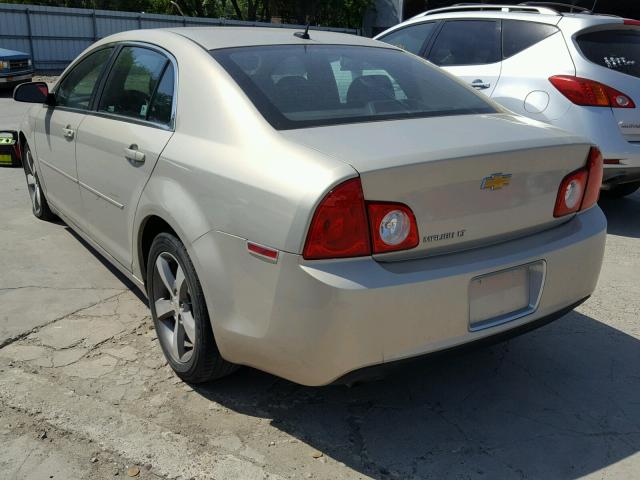 1G1ZC5E14BF169573 - 2011 CHEVROLET MALIBU 1LT BEIGE photo 3