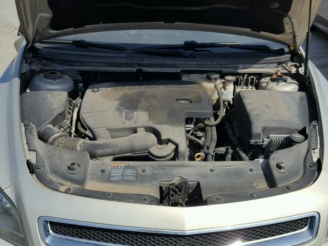 1G1ZC5E14BF169573 - 2011 CHEVROLET MALIBU 1LT BEIGE photo 7