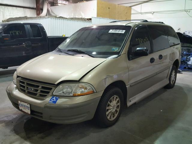 2FMZA5148XBB44533 - 1999 FORD WINDSTAR L TAN photo 2