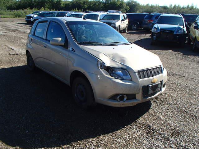 3G1TC6DEXAL146481 - 2010 CHEVROLET AVEO LT BROWN photo 1