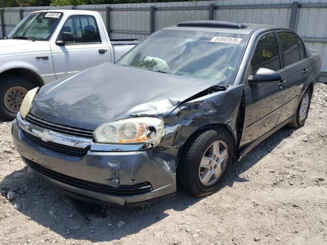 1G1ZT54864F127357 - 2004 CHEVROLET MALIBU LS 灰色 照片 2