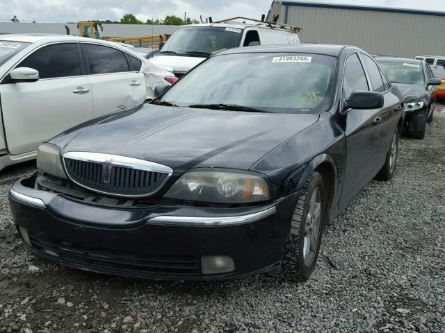 1LNHM86S25Y641105 - 2005 LINCOLN LS BLACK photo 2