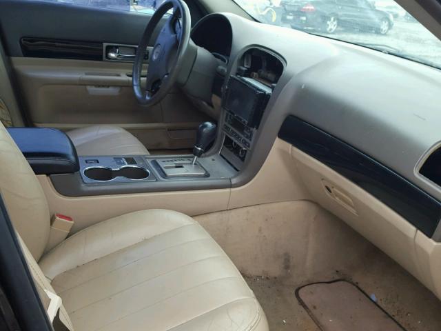 1LNHM86S25Y641105 - 2005 LINCOLN LS BLACK photo 5