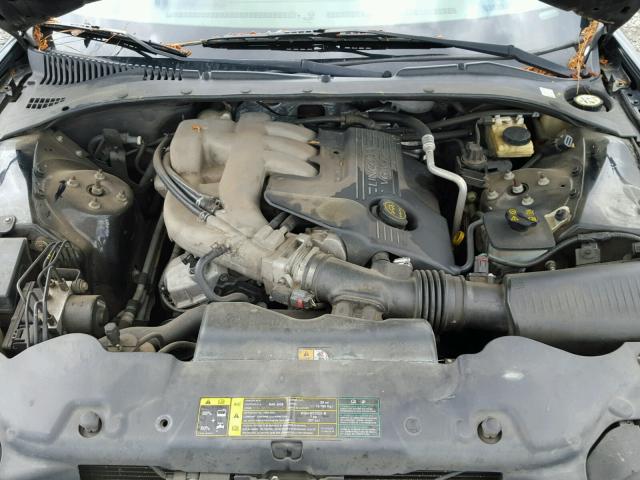 1LNHM86S25Y641105 - 2005 LINCOLN LS BLACK photo 7
