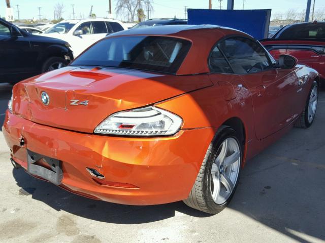 WBALL5C59FP556877 - 2015 BMW Z4 SDRIVE2 ORANGE photo 4