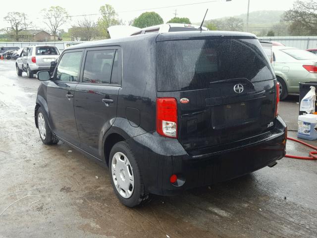 JTLZE4FE7CJ015777 - 2012 TOYOTA SCION XB შავი ფოტო 3