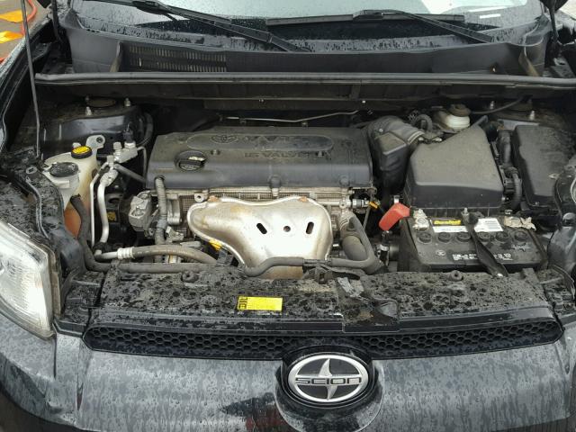 JTLZE4FE7CJ015777 - 2012 TOYOTA SCION XB შავი ფოტო 7