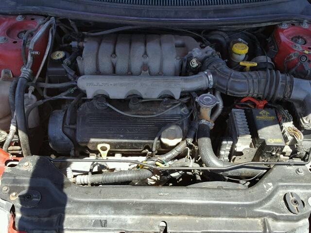 1B3EJ56H6WN277813 - 1998 DODGE STRATUS ES RED photo 7