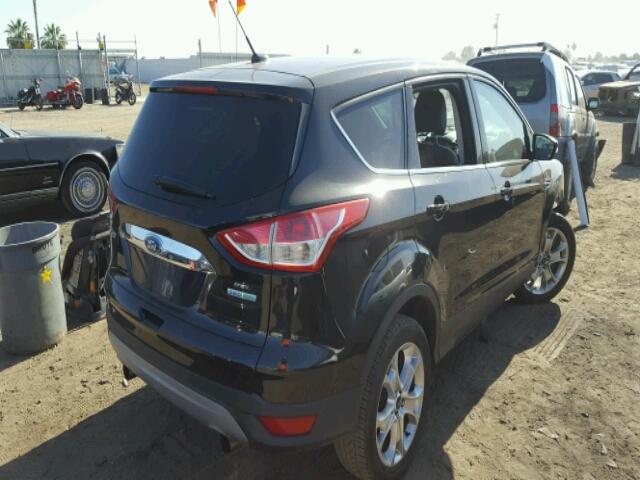 1FMCU0HX4DUB99115 - 2013 FORD ESCAPE SEL BLACK photo 4