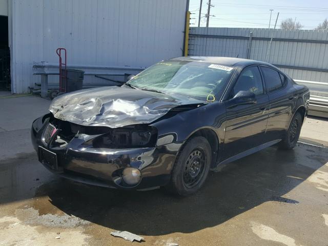 2G2WP552181135148 - 2008 PONTIAC GRAND PRIX შავი ფოტო 2