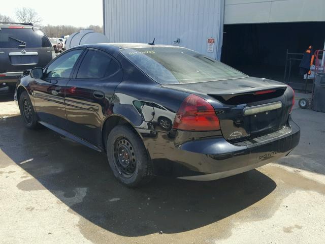2G2WP552181135148 - 2008 PONTIAC GRAND PRIX შავი ფოტო 3