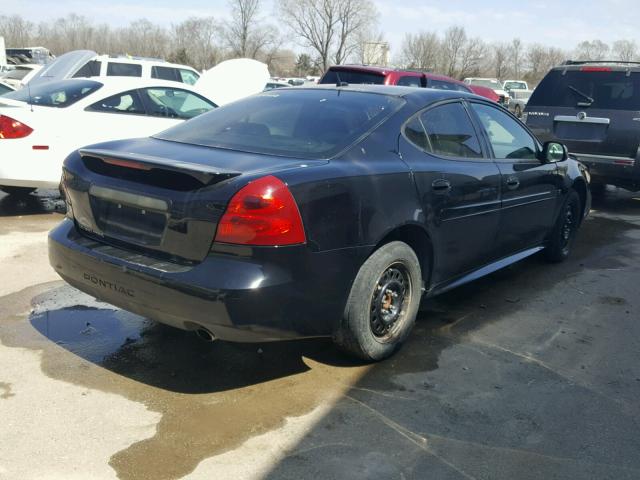 2G2WP552181135148 - 2008 PONTIAC GRAND PRIX შავი ფოტო 4