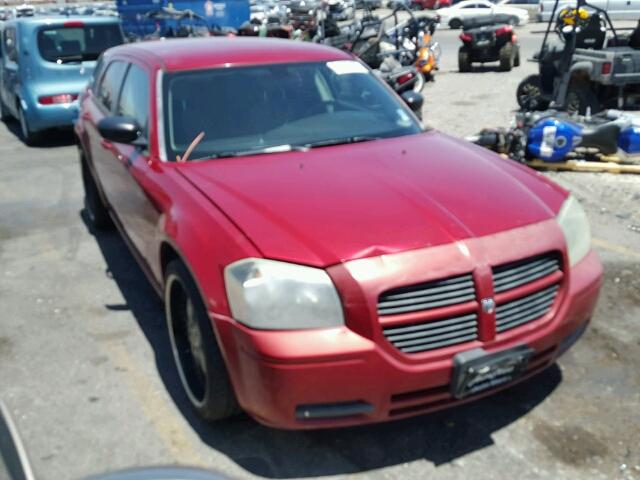 2D4FV47T27H750687 - 2007 DODGE MAGNUM BURGUNDY photo 1