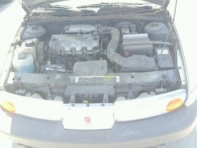 1G8ZF5287YZ218928 - 2000 SATURN SL SILVER photo 7