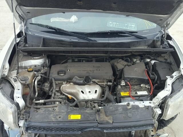 JTLZE4FEXCJ017121 - 2012 TOYOTA SCION XB SILVER photo 7