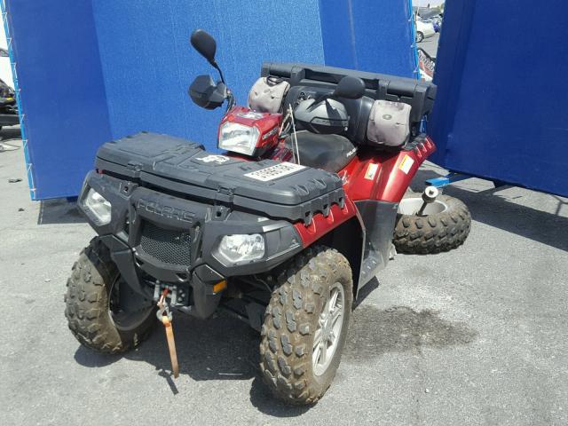 4XAZX55A5AA771591 - 2010 POLARIS SPORTSMAN RED photo 2