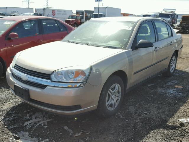 1G1ZS52F94F227506 - 2004 CHEVROLET MALIBU BEIGE photo 2