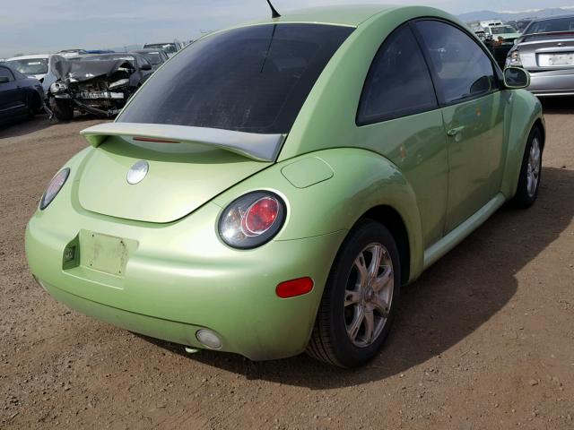 3VWBK21C92M453702 - 2002 VOLKSWAGEN NEW BEETLE 绿色 照片 4