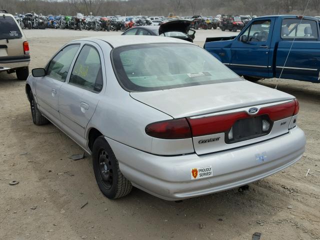 1FAFP66L6YK133605 - 2000 FORD CONTOUR SE GRAY photo 3