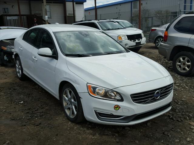 YV1612FSXE1287130 - 2014 VOLVO S60 T5 WHITE photo 1