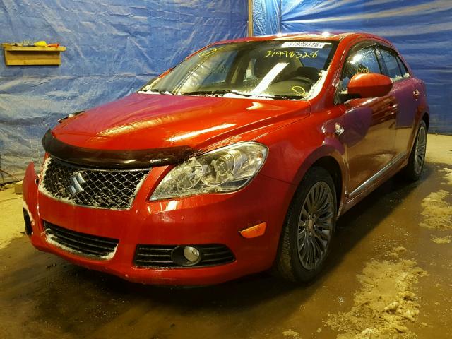 JS2RF9A31C6101087 - 2012 SUZUKI KIZASHI SE RED photo 2