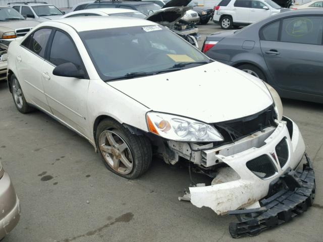 1G2ZG58N374245687 - 2007 PONTIAC G6 BASE WHITE photo 1