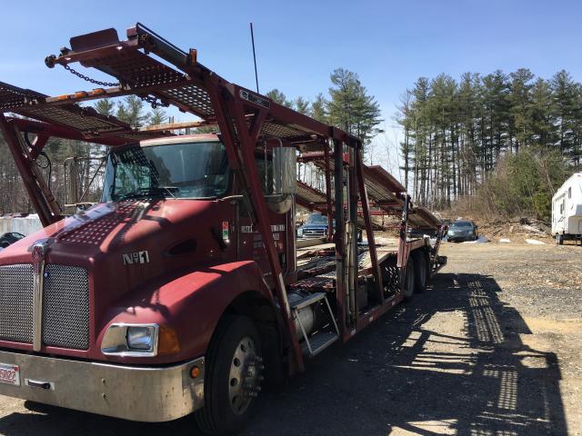 2NKMLD9XX7M198811 - 2007 KENWORTH CONSTRUCTI BURGUNDY photo 2